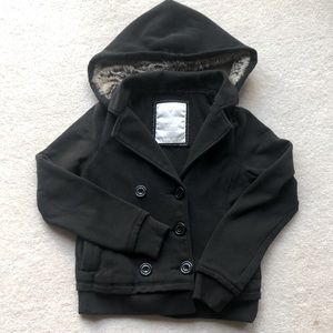 Vintage AEO Cotton Fleece Hooded Jacket